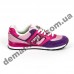 Детские кроссовки New Balance подростковые малиново-фиолетовые